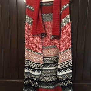 Sweater sleeveless cardigan, Size xl